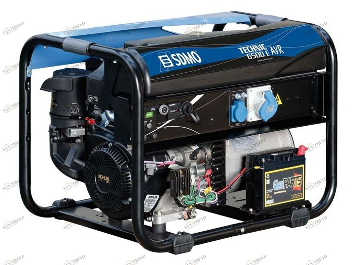 Бензиновый генератор SDMO TECHNIC 6500 E AVR sun-id-1030593