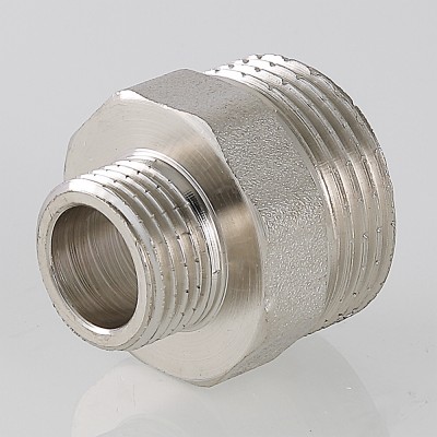 VTr.580.N.0807 Фитинг резьбовой – ниппель переходной Valtec 1 1/2" х 1 1/4"  - Вид №12