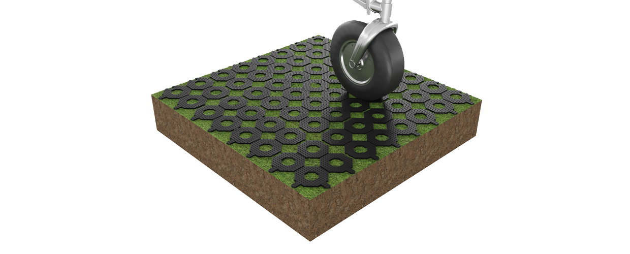 Geocross Мощение аэродромов и дорожных покрытий Geoplast  - Вид №2