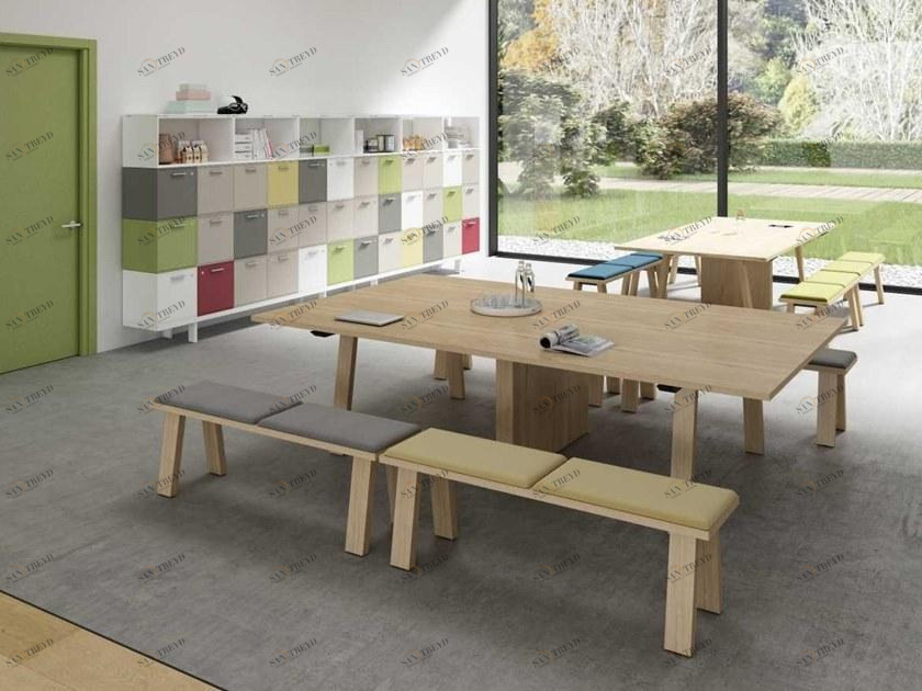 Bralco Прямоугольный стол из меламина Take off evolution sun-id-1489553