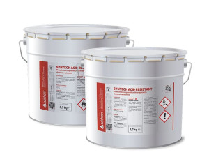 Химически стойкое двухкомпонентное эпоксидное покрытие