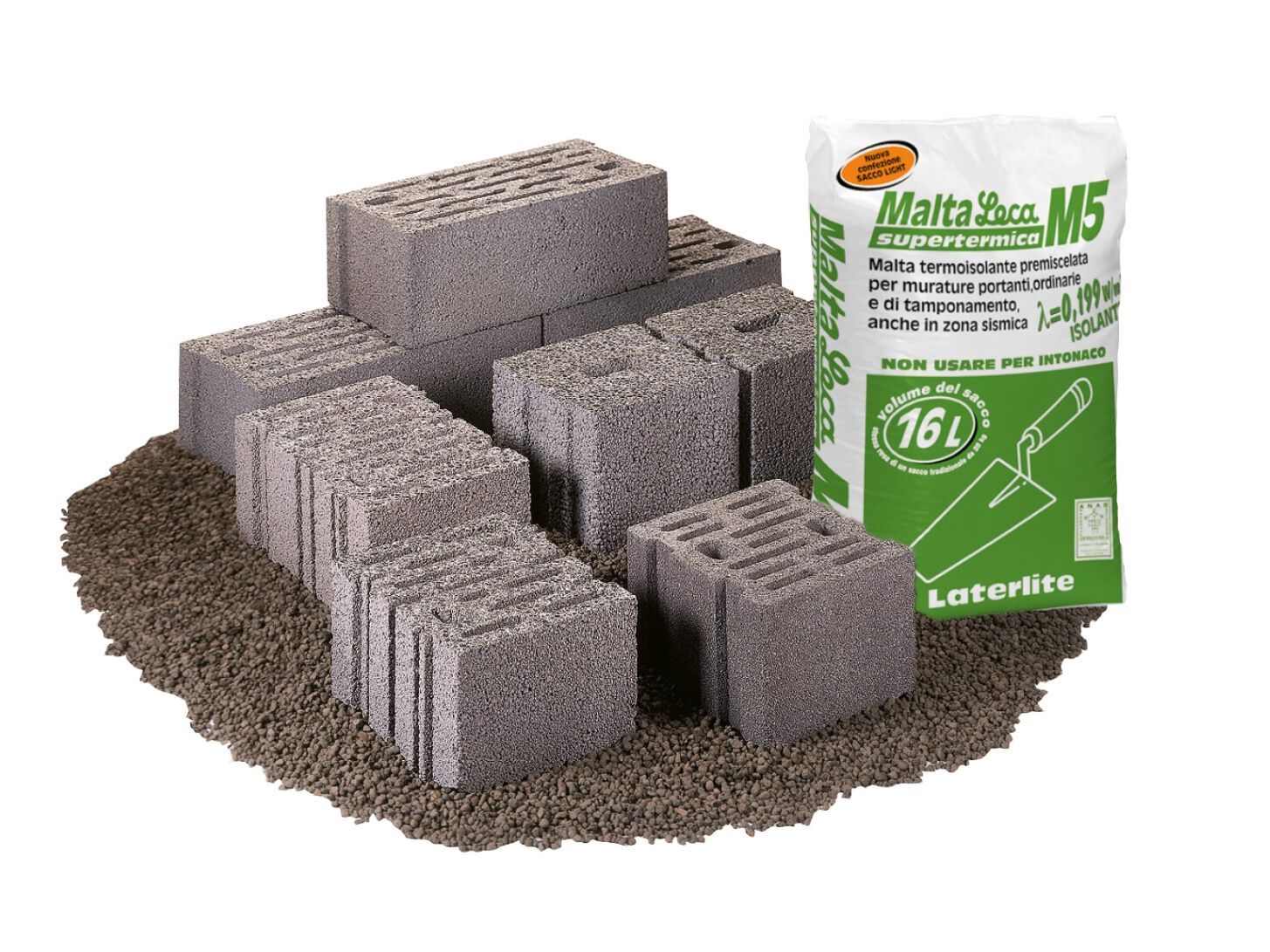 Облегченный бетонный тепловой блок с керамзитом A.N.P.E.L BIOCLIMA TERMICO ARCH-00129222 - Вид №1