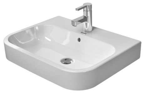 2315600000 Подвесная раковина настенная овальная Duravit Happy D.2 - Вид №1