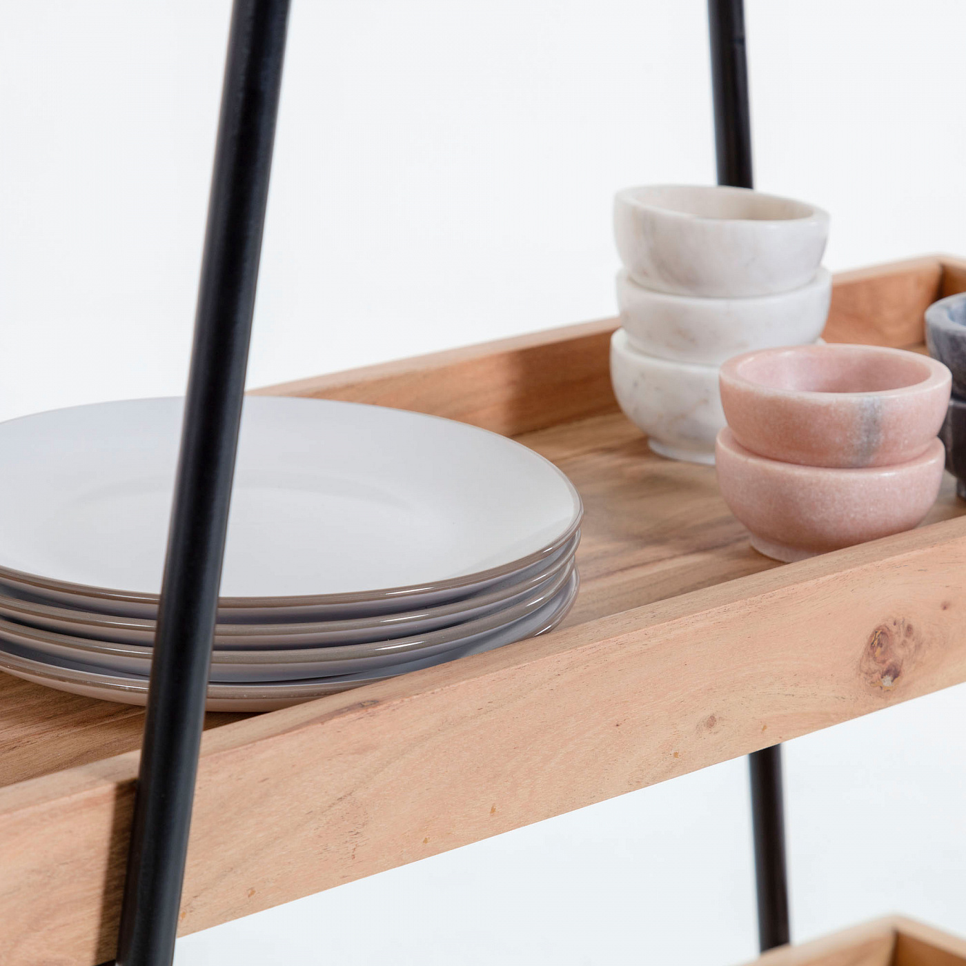 071787 Стеллаж Balia 72x88 акация La Forma Basi  - Вид №4