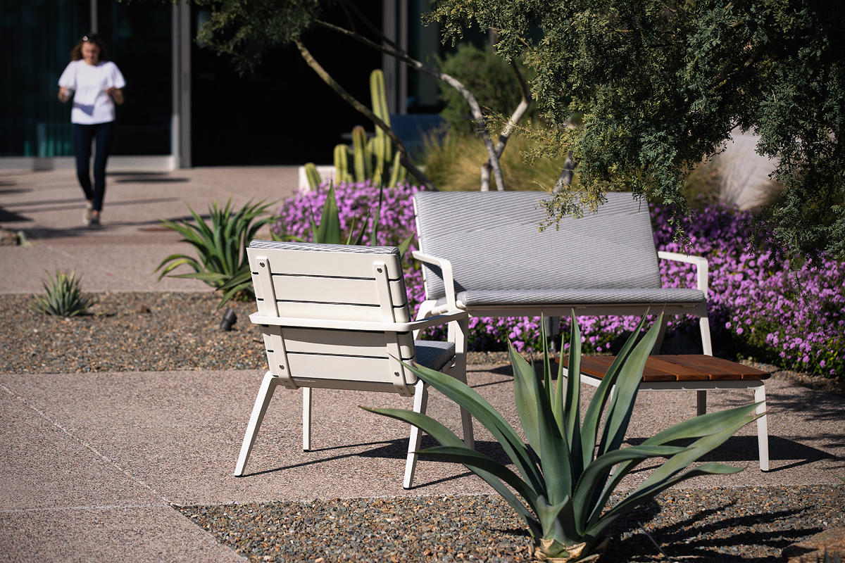 FSRT103 Текстильная скамейка Vaya  Forms-surfaces  - Вид №3