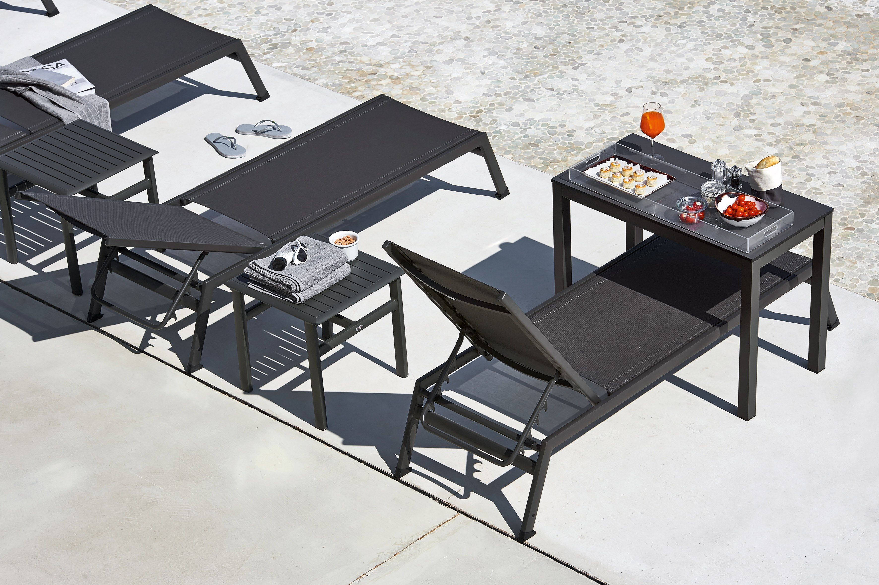 Шезлонг с откидывающейся спинкой в Batyline® Varaschin Victor ARCH-00083047 - Вид №12