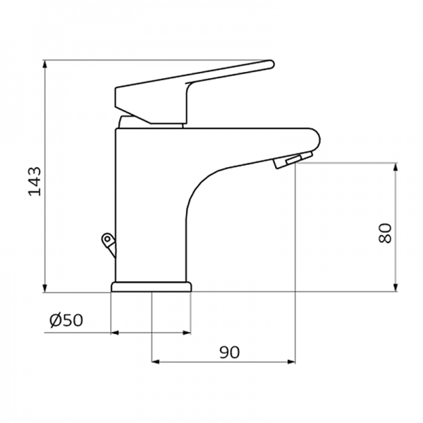 Смеситель для раковины ECO PROJECT GRB MIXERS 10549110  - Вид №1