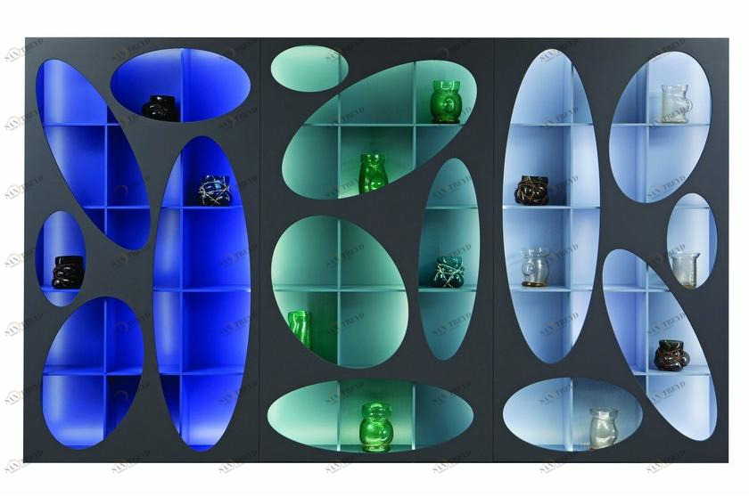 Roche Bobois Открытый книжный шкаф с подсветкой sun-id-1471641