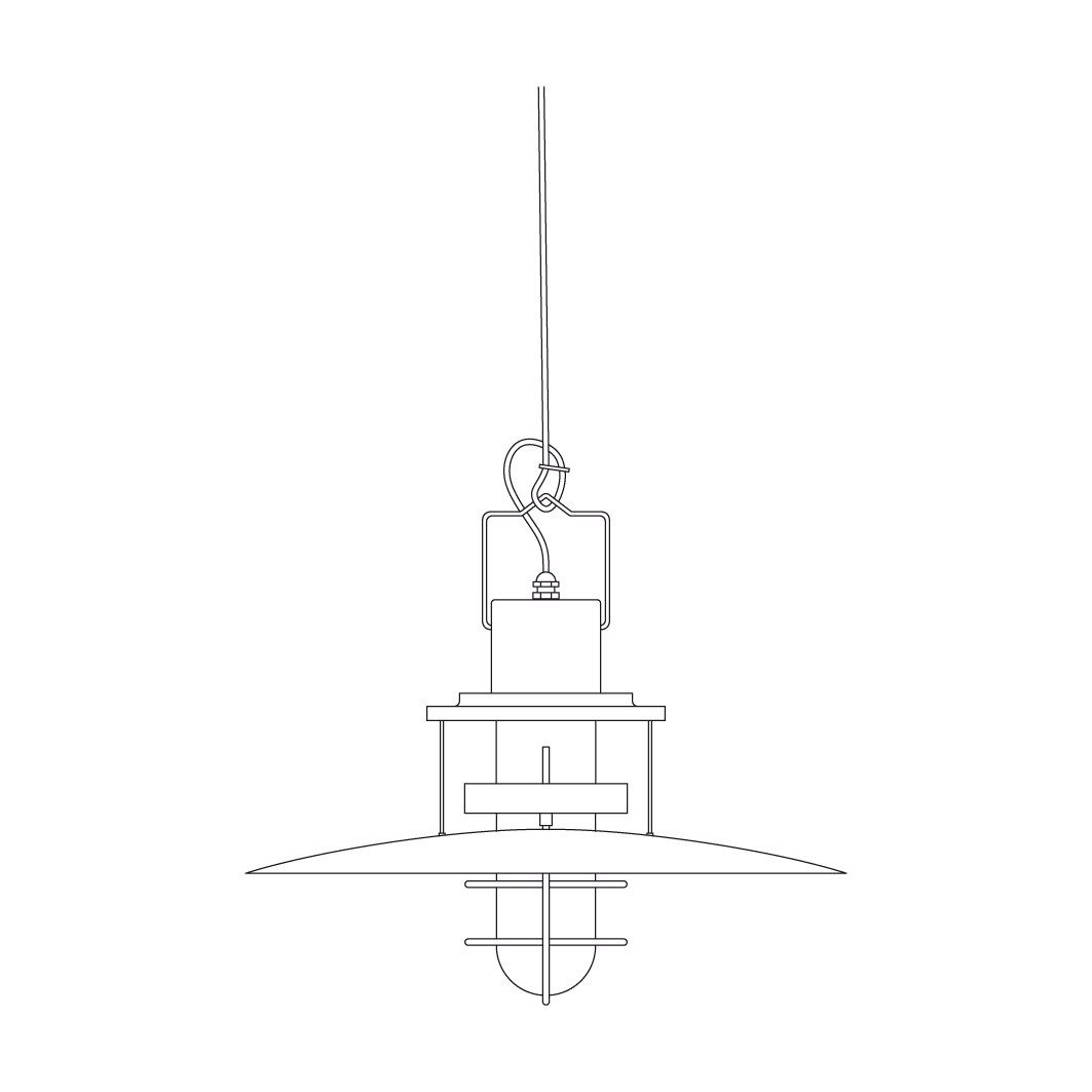 Открытый подвесной светильник из смолы и алюминия Martinelli Luce система Polo ARCH-00146604 - Вид №4