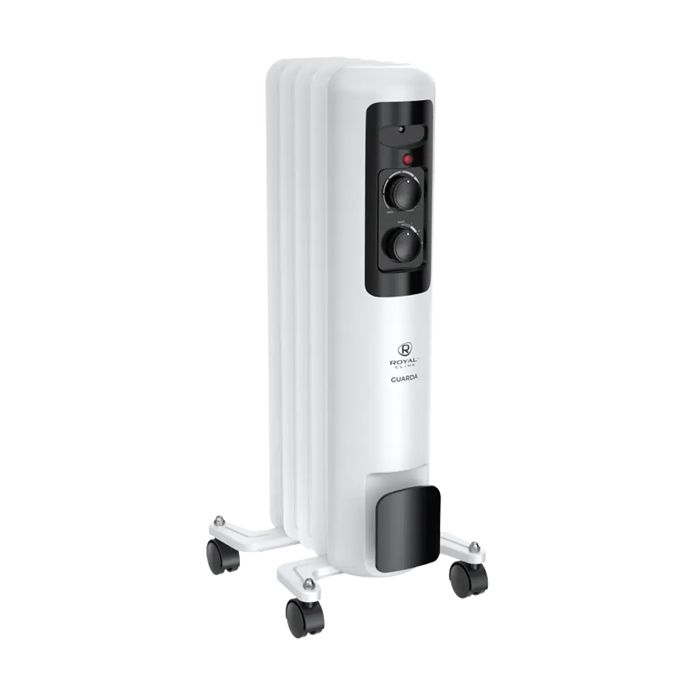 Обогреватель масляный Royal Clima GU11-2500M с механическим термостатом 2500 Вт цвет белый STLM-2102897 - Вид №2