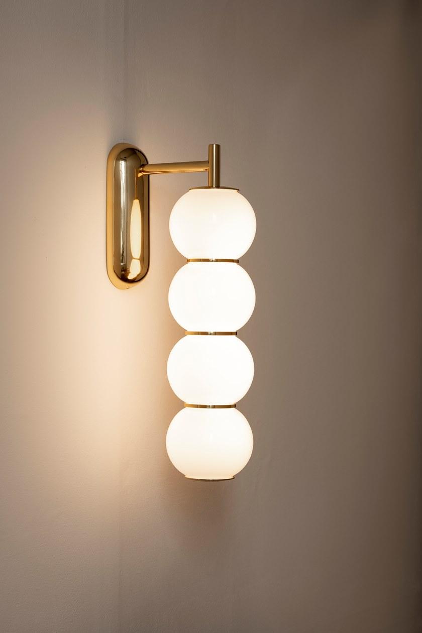 Formagenda Настенный светильник из светодиодного стекла с диммером Pearls sun-id-1461593 - Вид №23