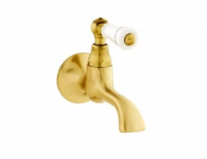 035015.M00.00 Излив одностенный с фарфором Золото 24К