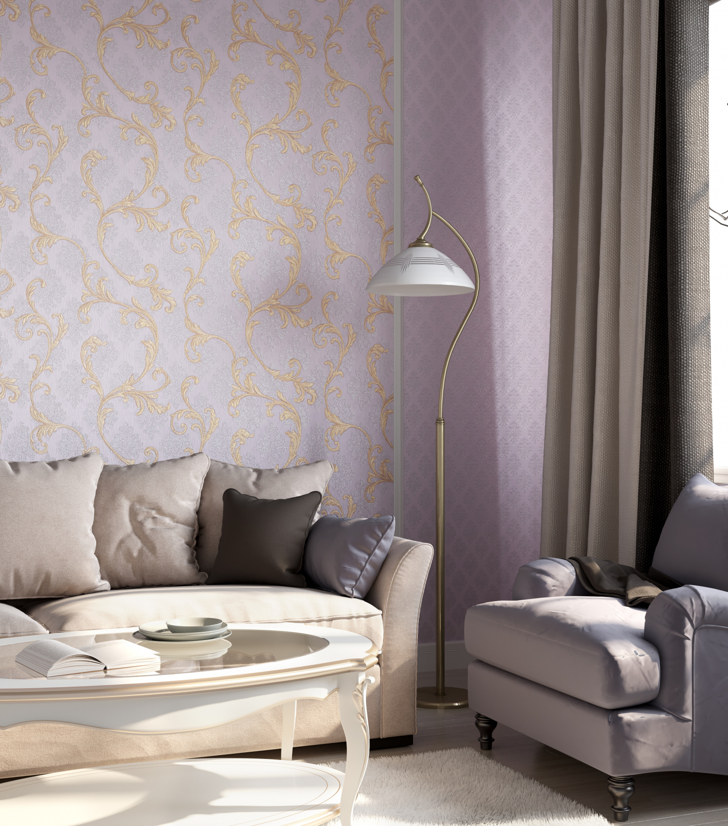 Рулон обоев основа Флизелиновая HC71446-72 Home Color Мин. заказ 8 рулонов HC7144672 - Вид №6