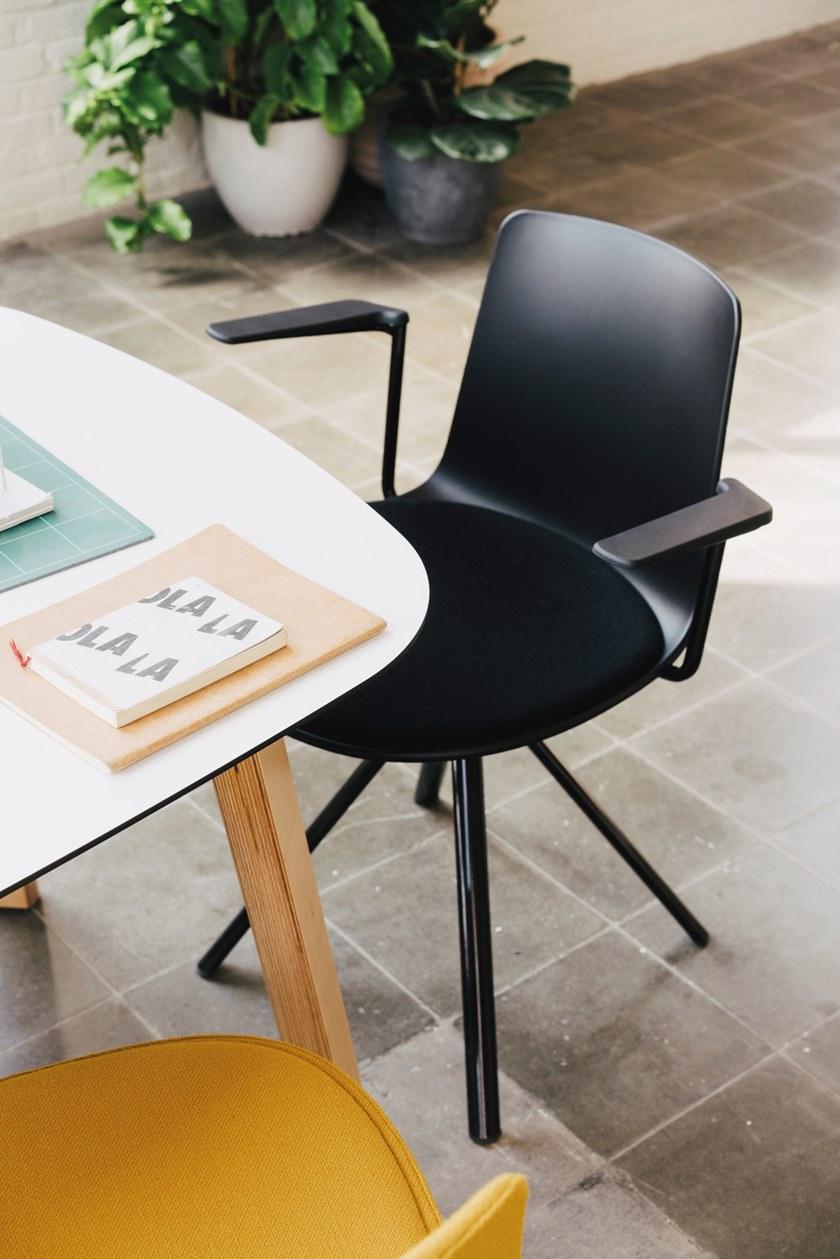 ENEA Вращающийся стул на козелке из ткани Lottus sun-id-1500535 - Вид №4