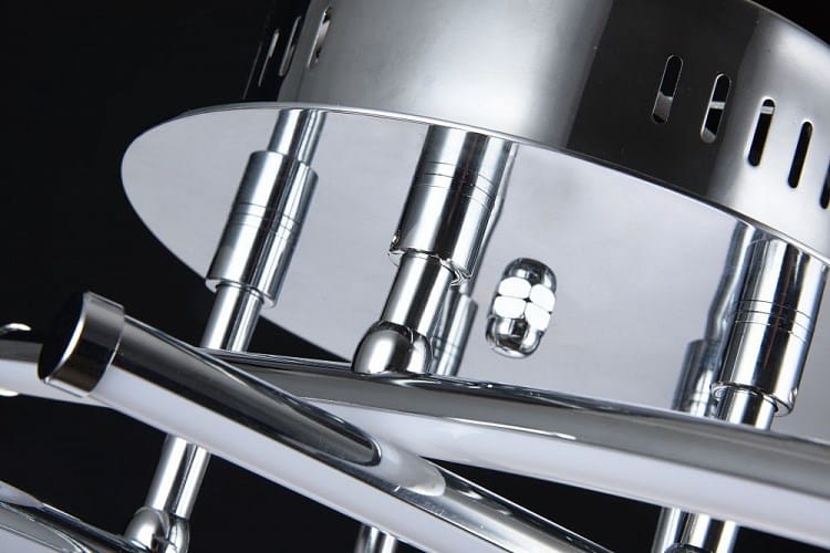 Хромированный металлический светодиодный потолочный светильник Maytoni PLUTO ARCH-00055695 - Вид №5