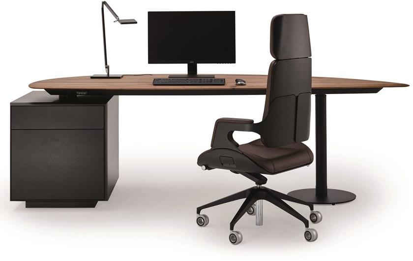 YOMEI Регулируемый по высоте угловой стол со встроенной полкой S100 sun-id-1367549 - Вид №11