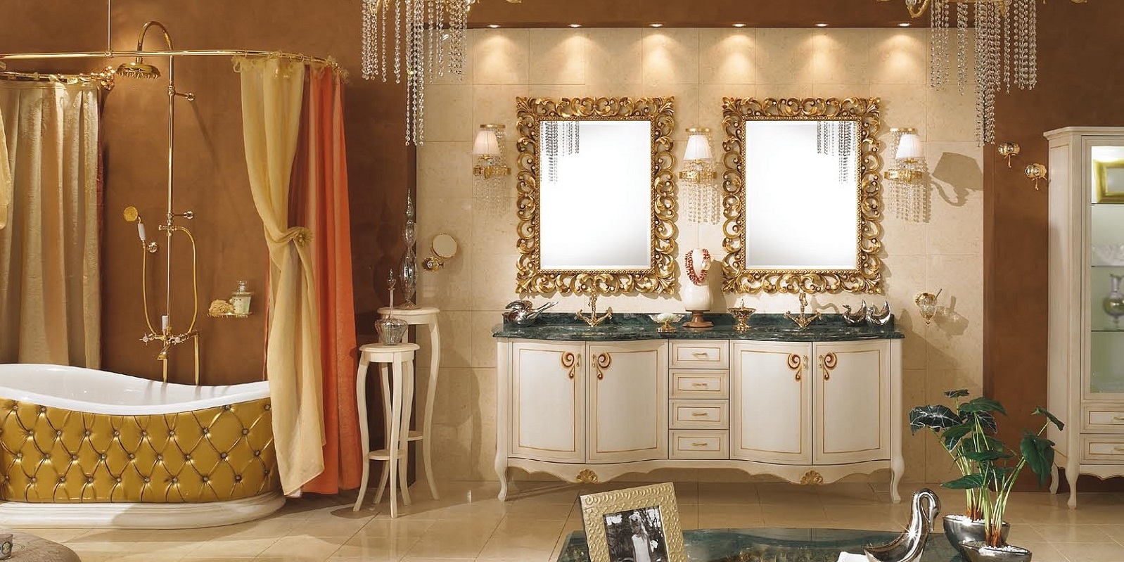 Ванна отдельно стоящая 99112 LINEATRE Gold Componibile - Вид №1