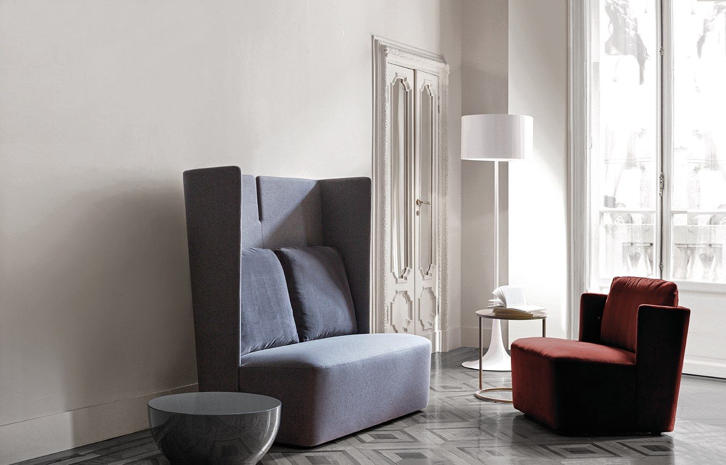 Тканевое кресло с подлокотниками Meridiani Keeton ARCH-00052656 - Вид №3