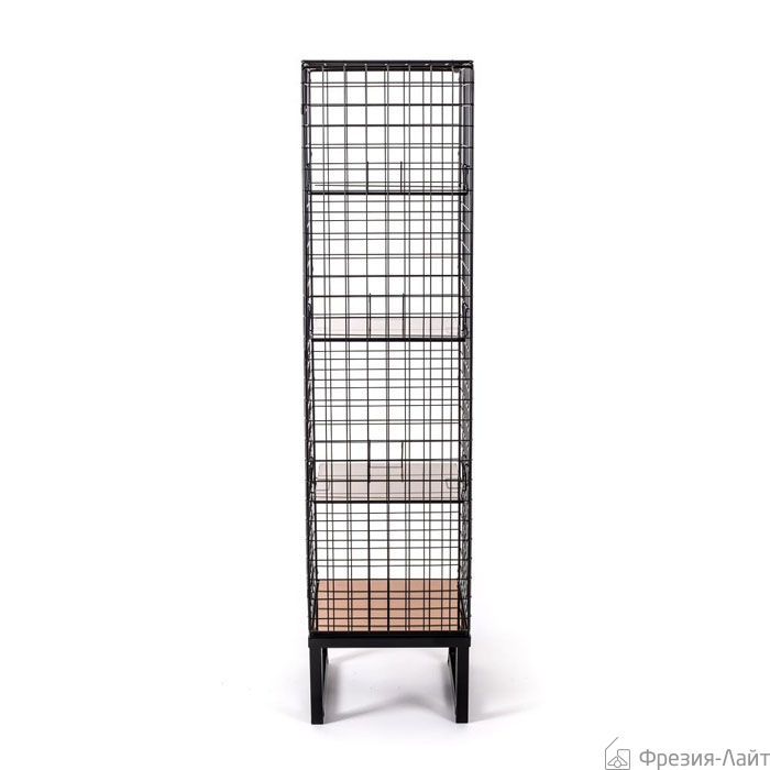 Seletti LES VOLIERES 14680 black метал.шкаф с полками книжный шкаф 113805