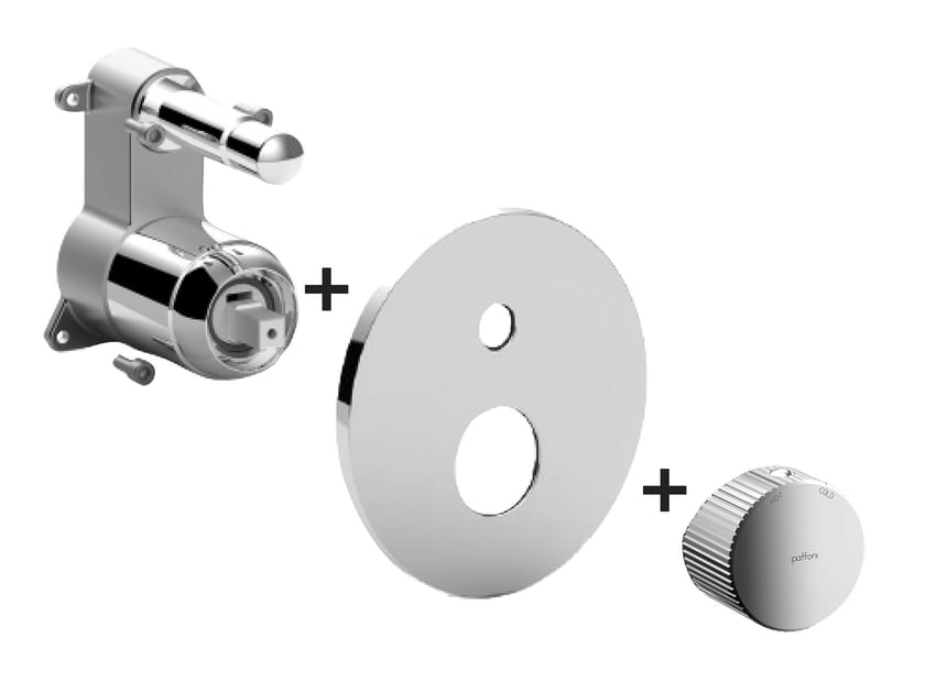 Однорычажный встраиваемый смеситель для душа с переключателем RUBINETTERIA PAFFONI Jo ARCH-00123981