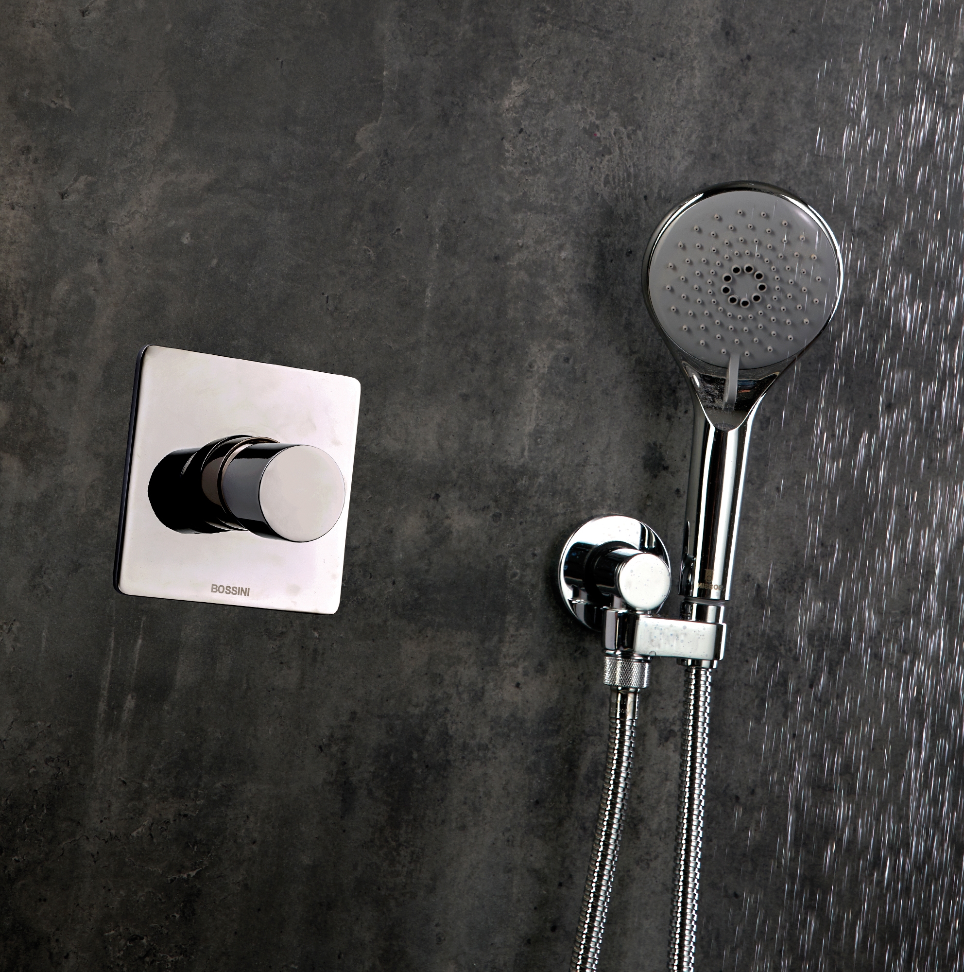 Z00008 + Z00007 - Single-Lever Смеситель & запорный кран Oki - 1 Outlet BOSSINI  - Вид №2