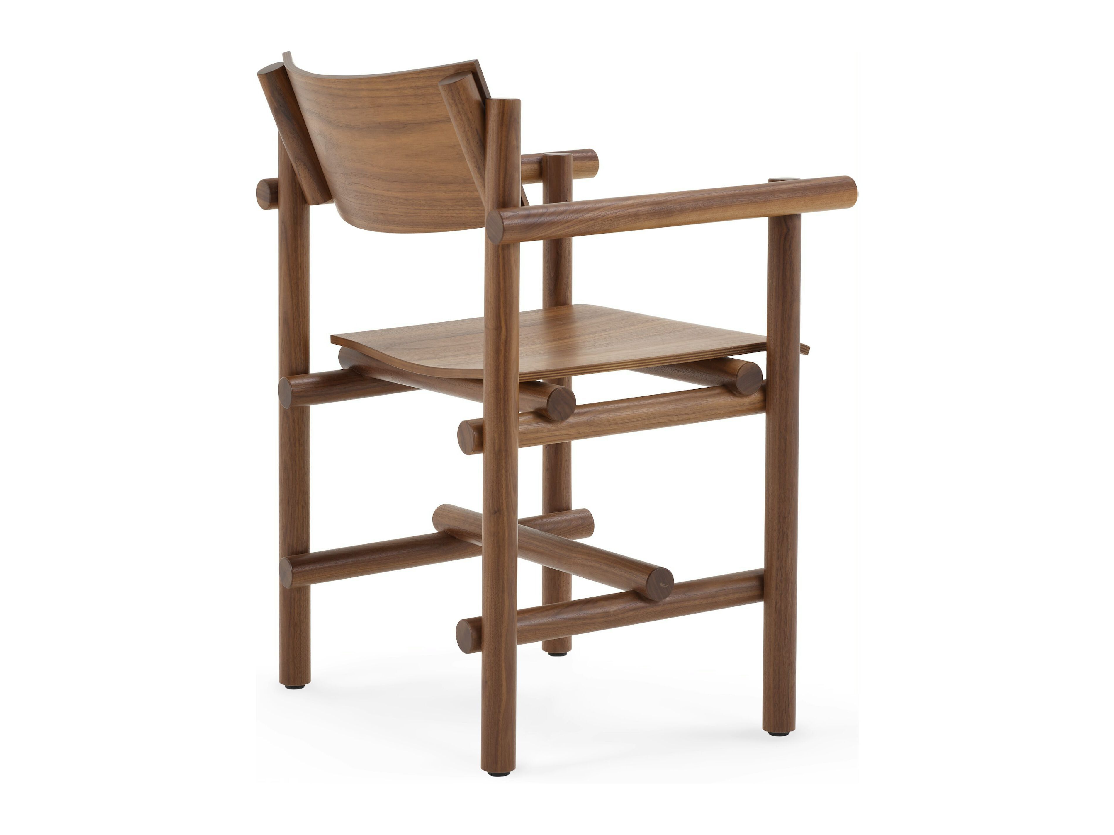 Деревянный стул с подлокотниками Knoll Muecke Wood ARCH-00127627 - Вид №2