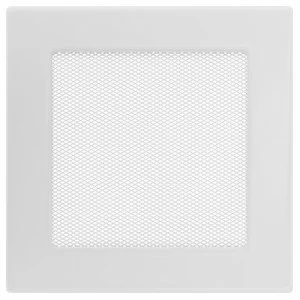 Вентиляционная решетка Kratki 17х17 (белая)