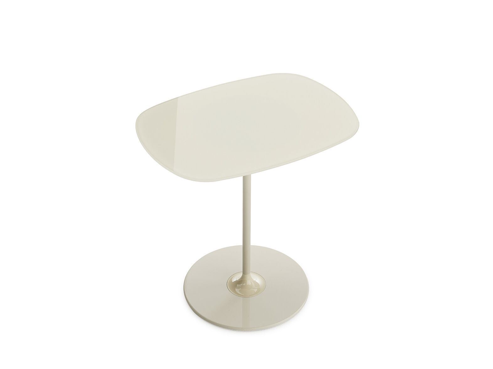 Прямоугольный журнальный столик с хрустальной столешницей и стальным основанием Kartell Тьерри ARCH-00090460 - Вид №31