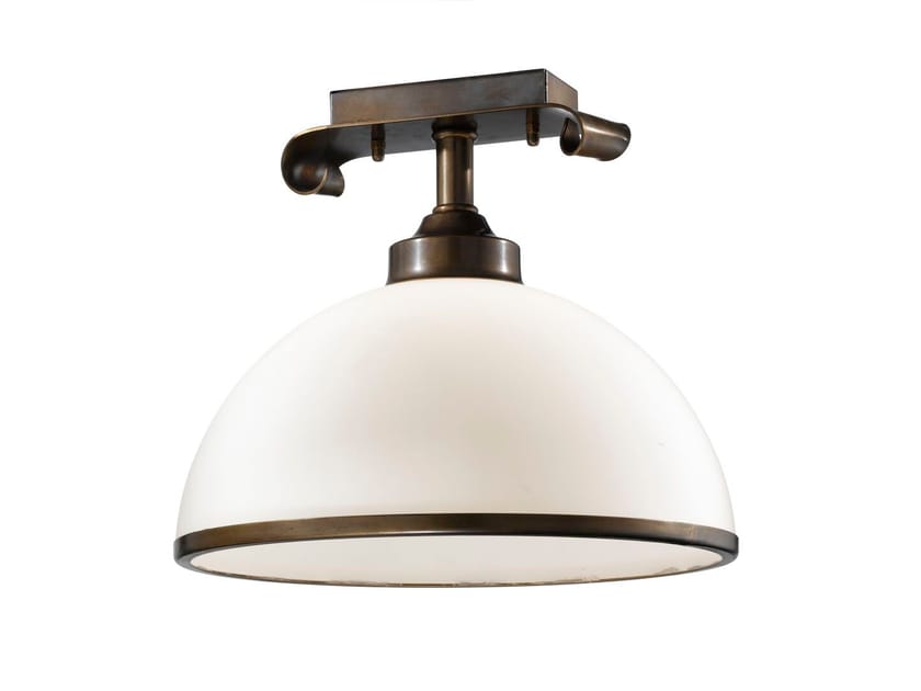 Стеклянный светодиодный потолочный светильник Cremasco Illuminazione Венецианская традиция ARCH-00082225