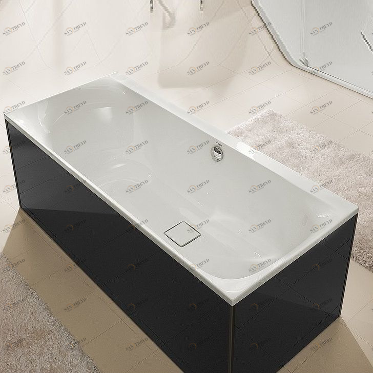 Ванна THASOS 170 см с аэромассажем Deluxe HOESCH 3744