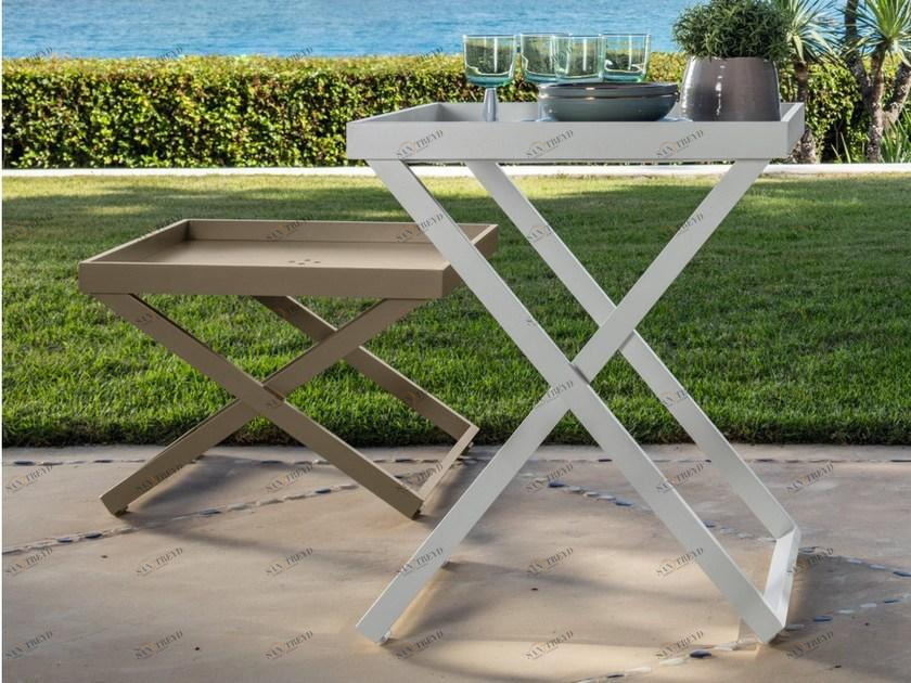 Talenti Квадратный алюминиевый садовый стол Accessories Rayvg