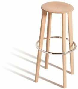 Capdell Высокий табурет из бука Toe