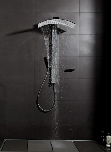 tender rain Настенная душевая стойка из латуни Pluvia sun-id-1449639 - Вид №1