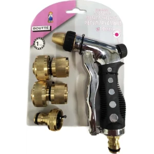 Набор Пистолет для полива BOUTTE с коннекторами 3/4" 2 режима