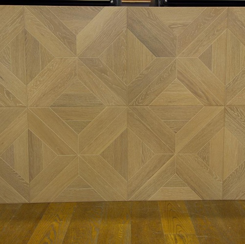 Модульный паркет Marco Ferutti Castello Castello Нордик Дуб с брашью (Текстурированная) 450х450 мм 2600600046 - Вид №3