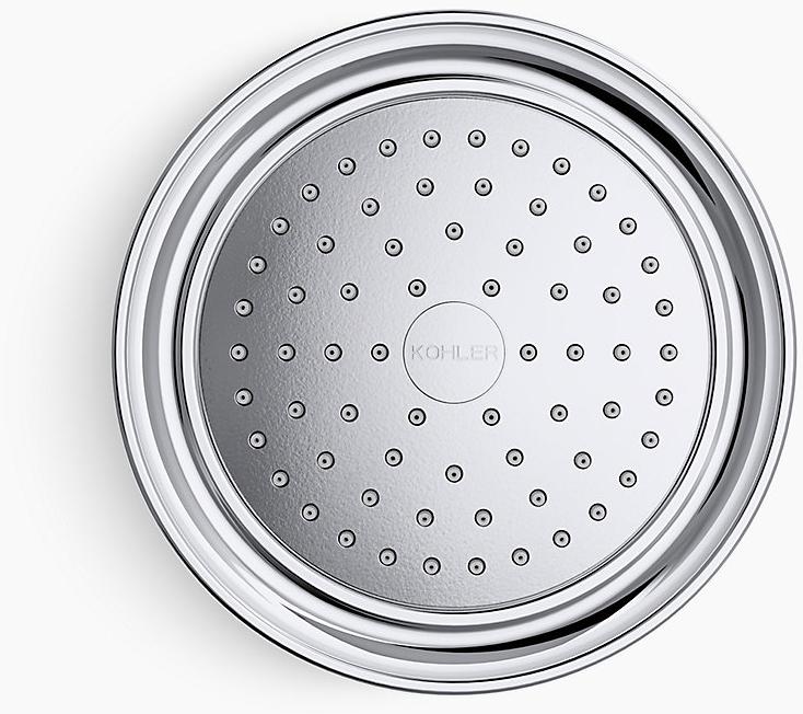 KOHLER Однофункциональная насадка для душа Bancroft 2,5 галлона в минуту с технологией всасывания воздуха Katalyst K-10590-AK-BN  - Вид №2