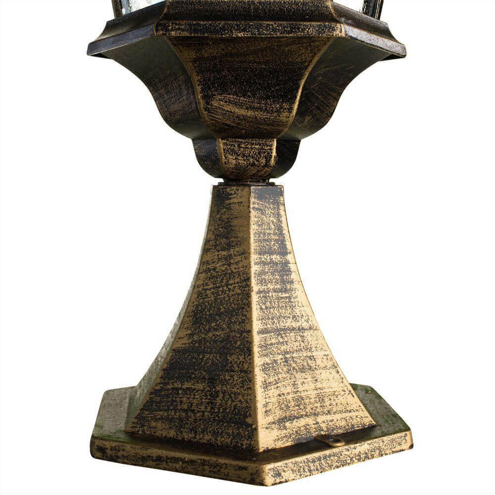 Уличный светильник черный Arte Lamp Genova 1BN A1204FN-1BN ARTE LAMP ПОД СТАРИНУ, ФОНАРЬ 00-3898559 Черный  - Вид №2