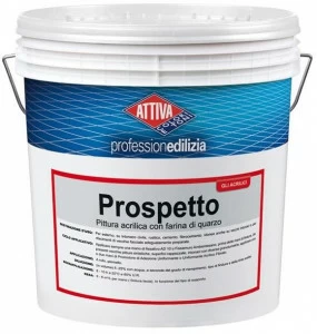 ATTIVA Акриловая краска с кварцевой мукой Smalti e pitture