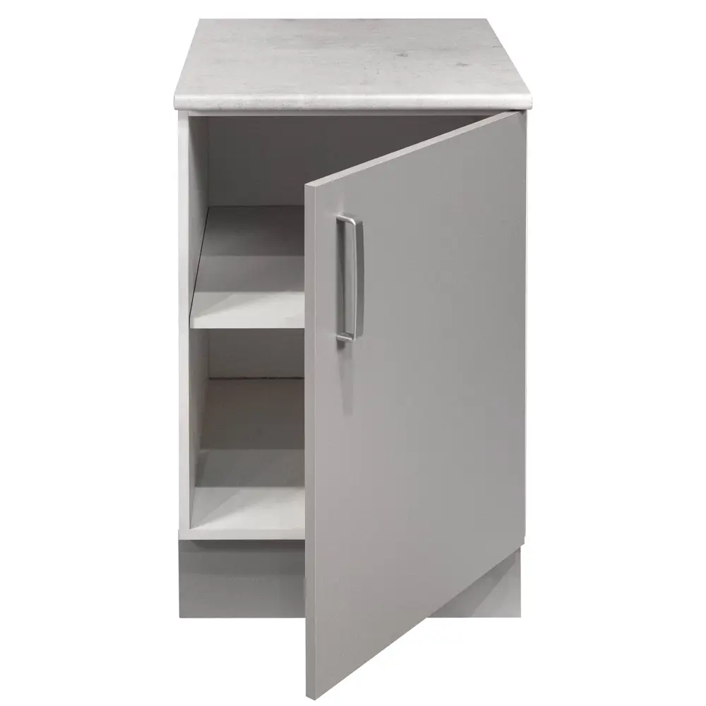 Кухонный шкаф напольный Нарбус 50x85x60 см ЛДСП цвет серый 86578011 STLM-2089232 Santreyd - Вид №3