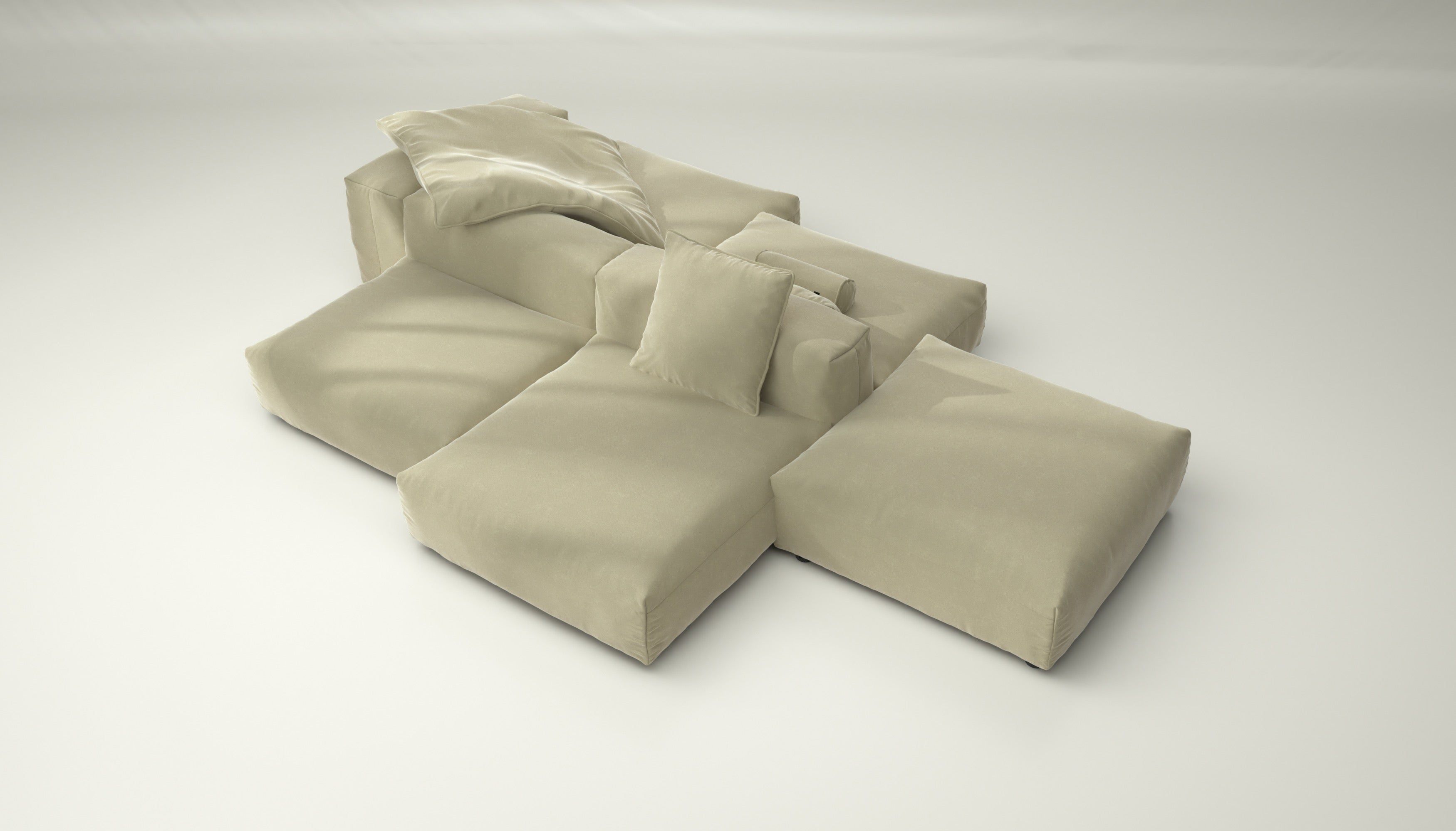 Двухсторонний модульный диван vetsak Suave ARCH-00024041 - Вид №10