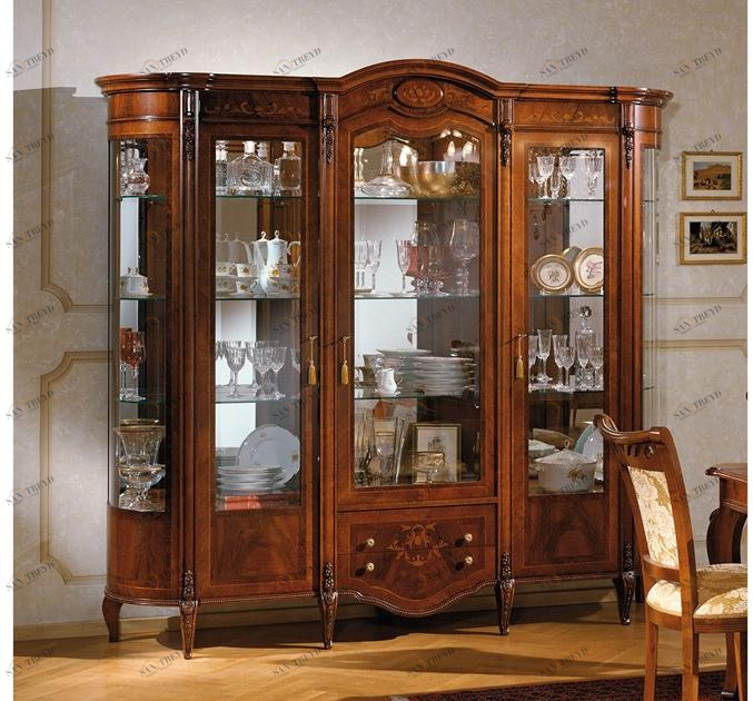 Barnini Oseo Витрина из фанерованной древесины Reggenza 1150