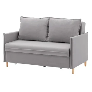 91922053 Диван Nrava Louna 4657826222473 133x85x96 см велюр цвет vivaldi 07 STLM-1491069