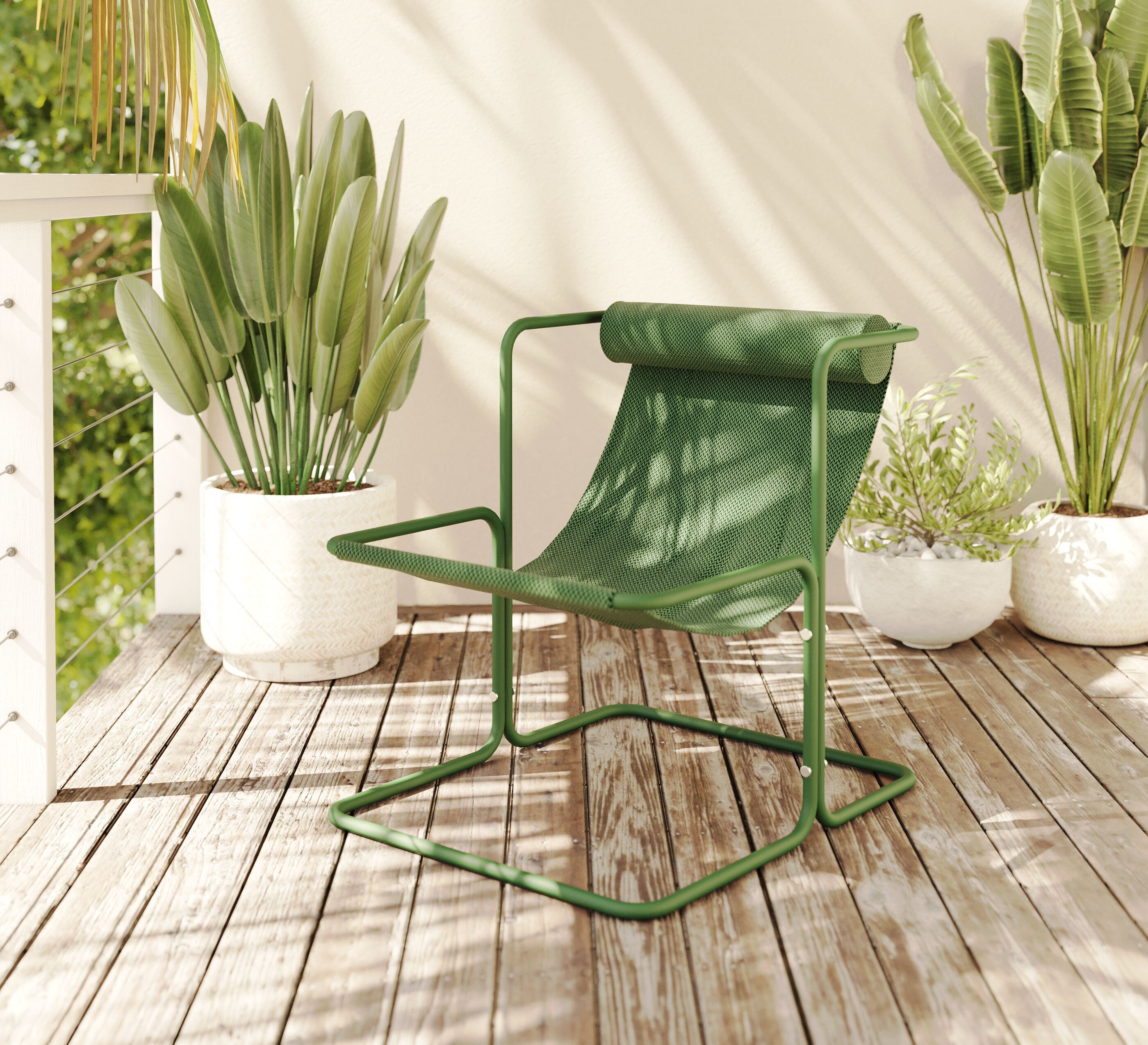 Тканевое садовое кресло с подголовником Joyf ЛИТО ARCH-00113459 - Вид №34