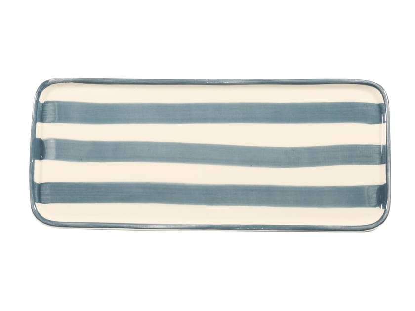 Керамическая прямоугольная тарелка Zafferano Лидо ARCH-00083649