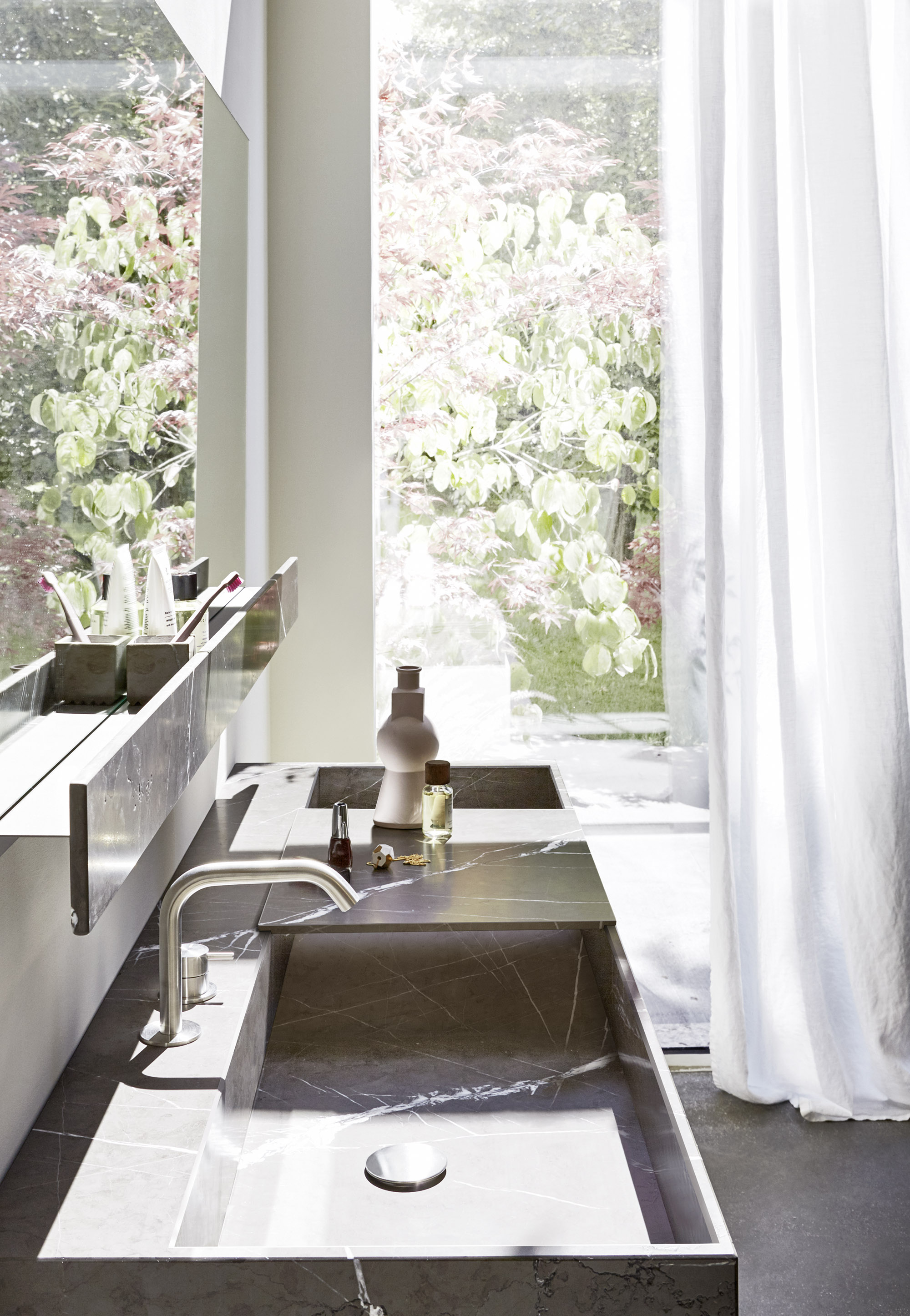 Rexa Design Моно-раковина из мрамора REXA-ST110  - Вид №1