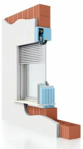 Alpac Моноблок для оконного проема с солнцезащитными системами Presystem