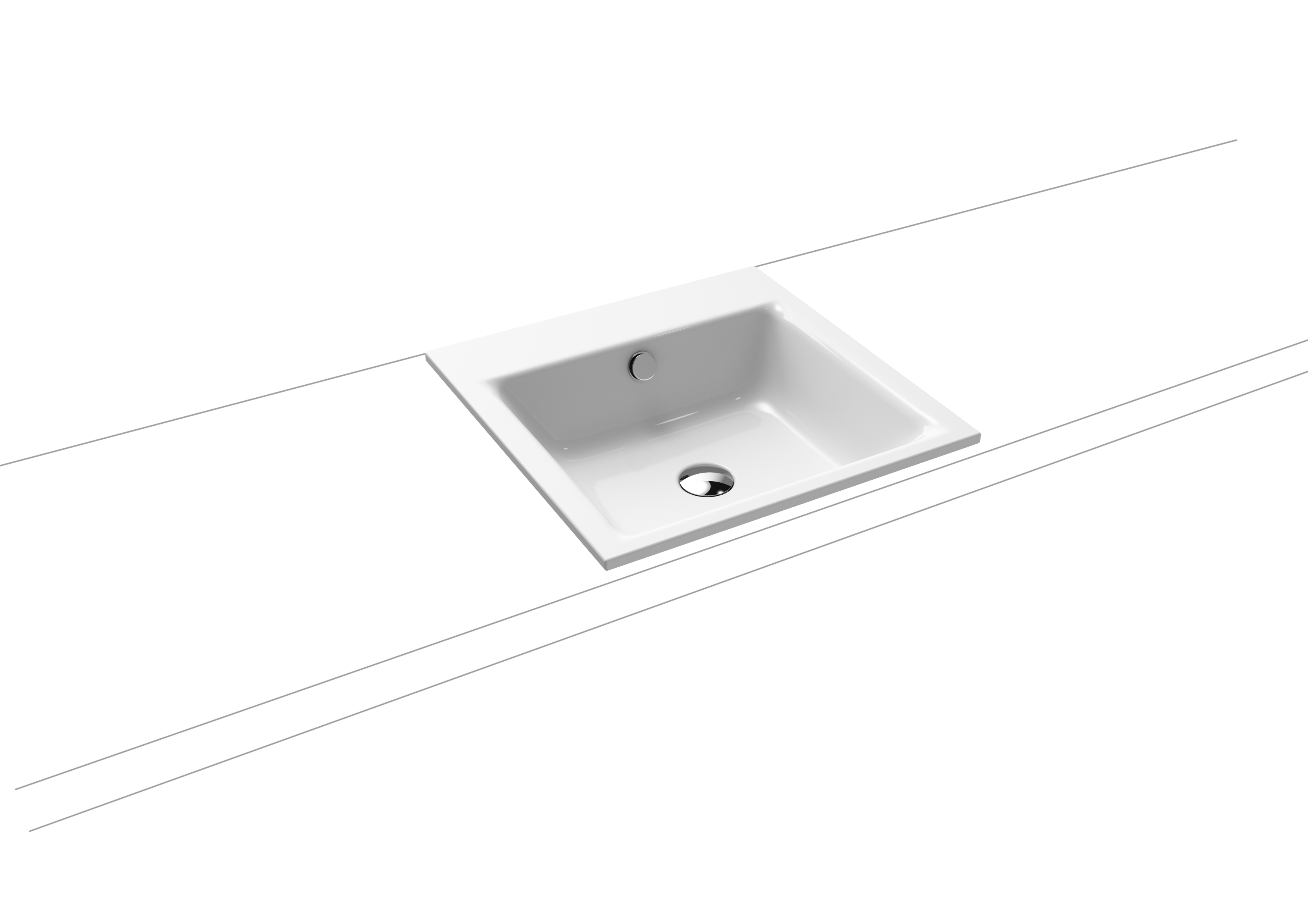 Умывальник KALDEWEI Сталь эмалированная 3152 24 багамский бежевый 3152331924 - Вид №1