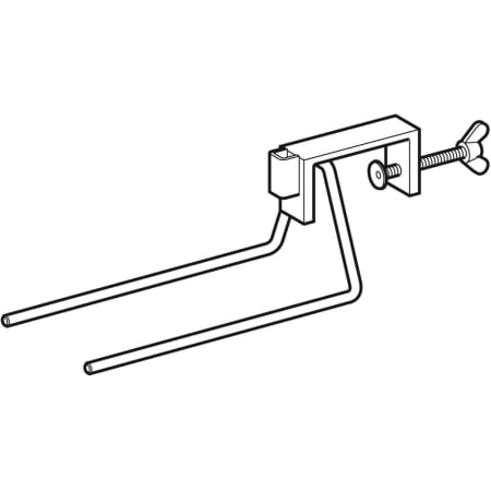 359.886.00.1 Опора сварочной плиты Geberit для KSS-160/KSS-200 Geberit  - Вид №1