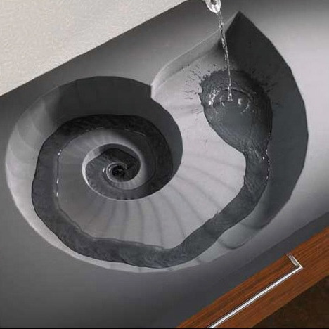 6746 Подвесная раковина настенная овальная Bagno Sasso  белая  - Вид №3