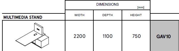 MDD Прямоугольный мультимедийный стол для совещаний Gravity sun-id-1441735 - Вид №11